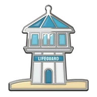 The old lifeguard tower