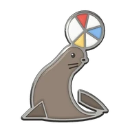 Sea lion with a ball Sea lion with a ball