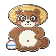 Pottery tanuki